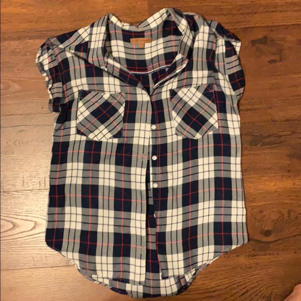 Plaid Button Down